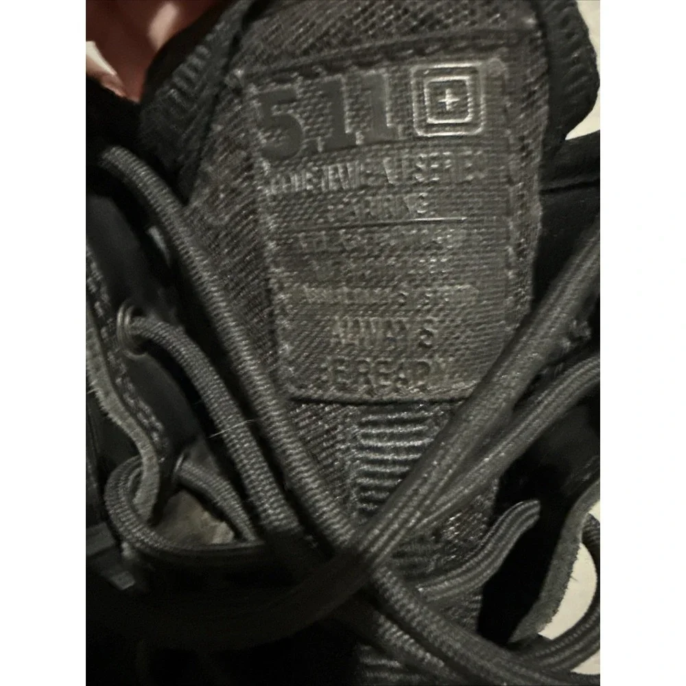 5.11 Tactical A/T 8 in Non-Zip Boots Mens 9 Black 12422 Tactical Boots